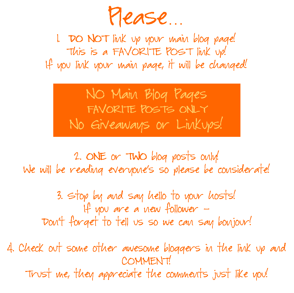 Blog Hop Rules - updated